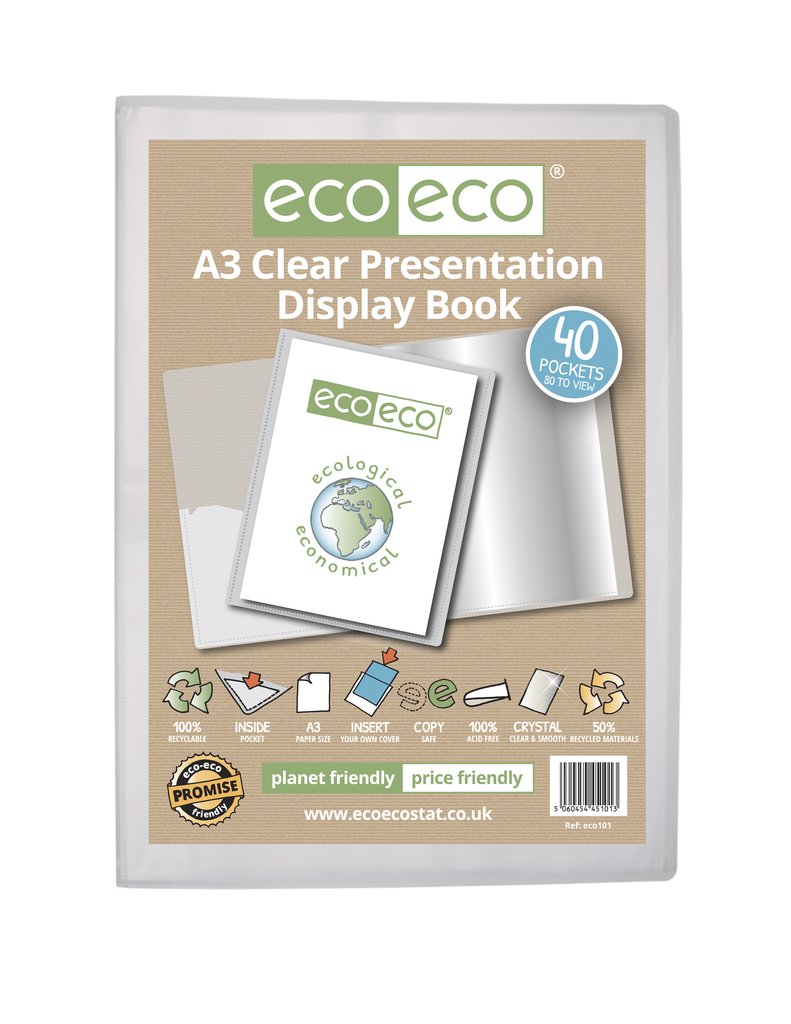 Clear Presentation Display Books - 40 Pockets