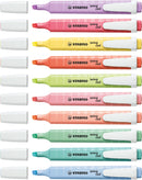 STABILO swing cool Pastel Highlighters - Pack of 8 - Assorted Colours