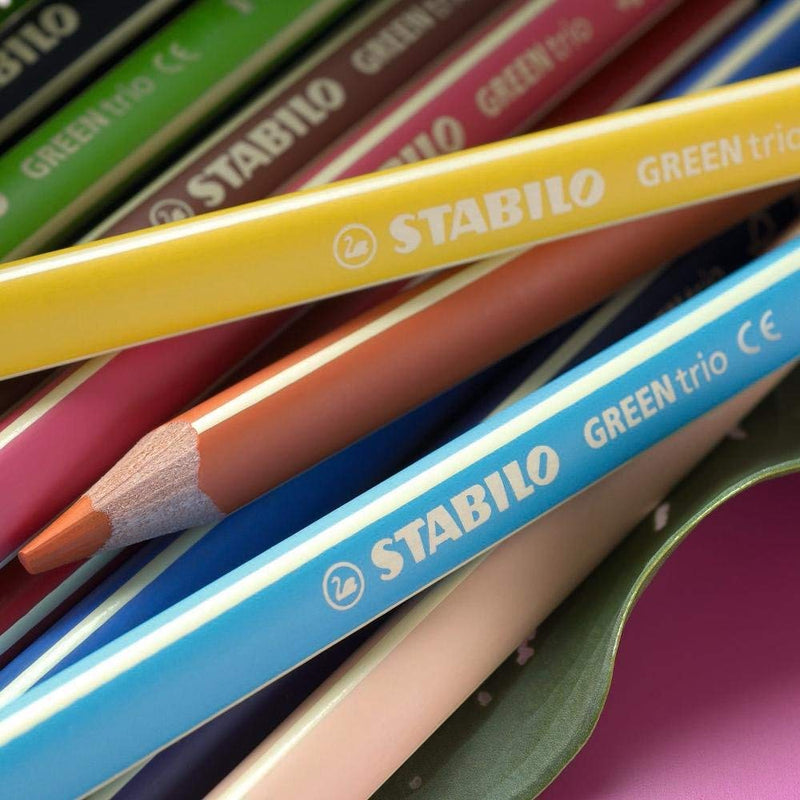 GREENtrio - Pack of 12 - Assorted Colours