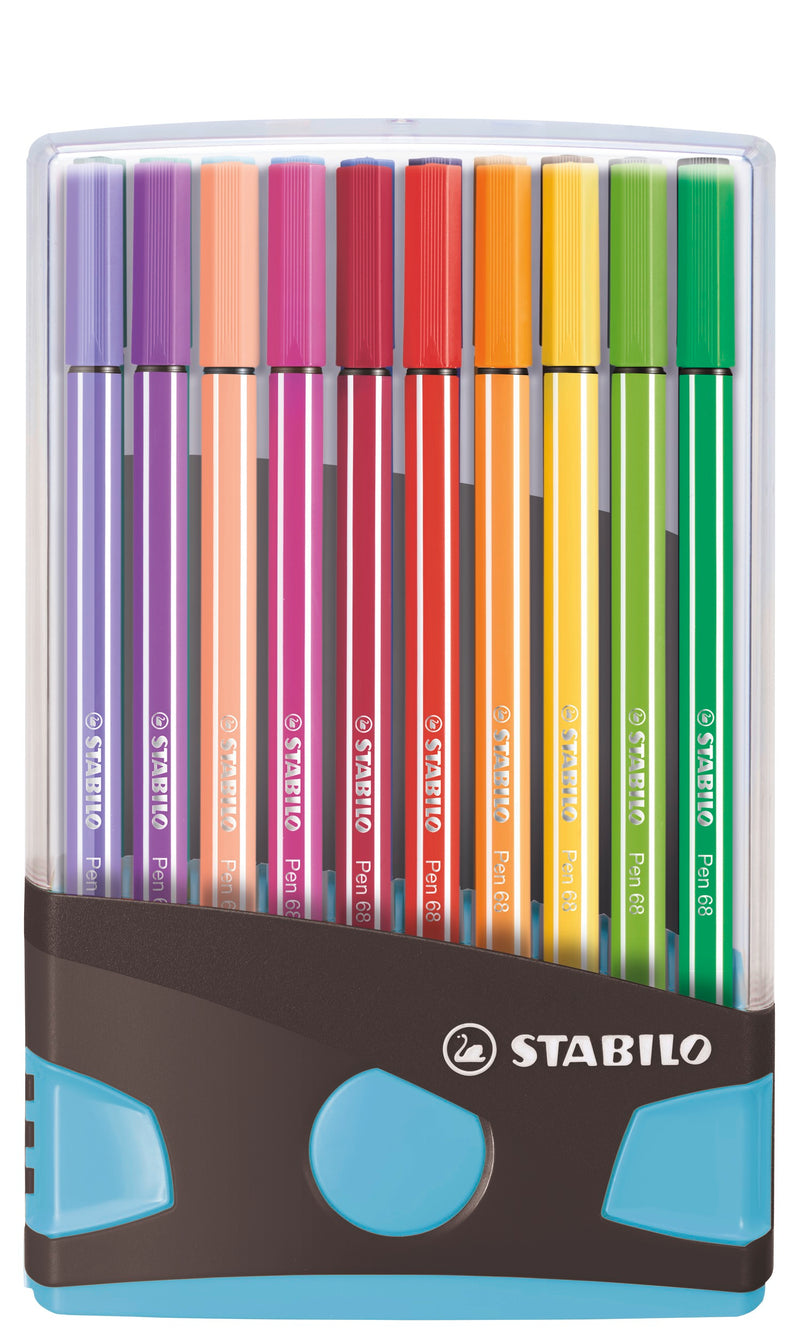 Pen 68 - ColorParade - Pack of 20 - Assorted Colours