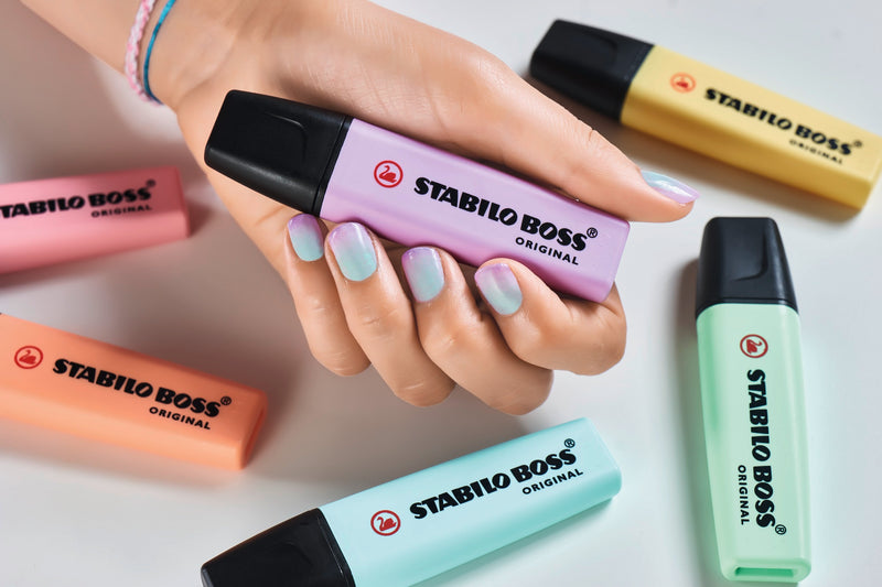 Highlighter - STABILO BOSS Original - Nature - Pastel - Packs, Sets,  Wallets