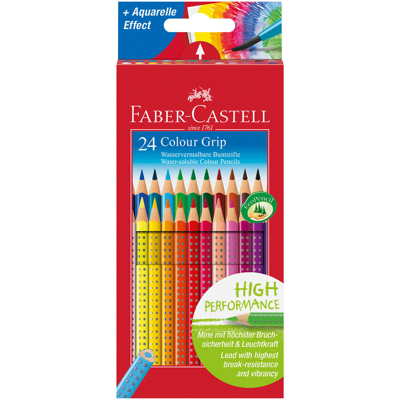 Colour Grip Pencils - Pack of 24
