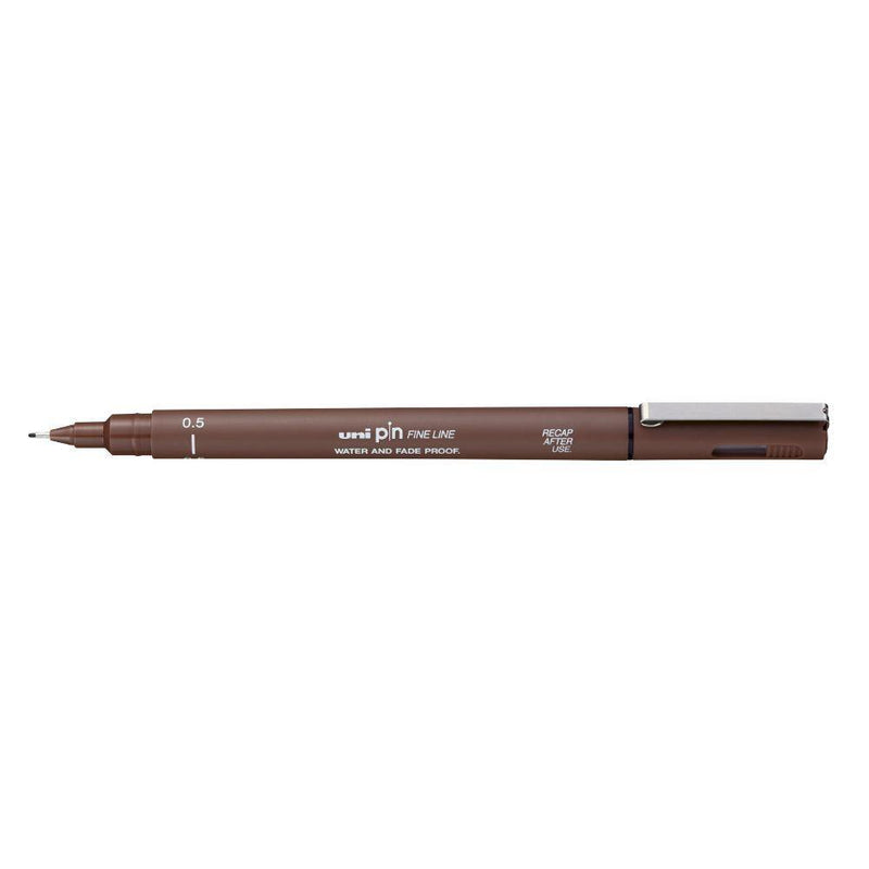 UNIpin Drawing Pen - Sepia - Art & Office