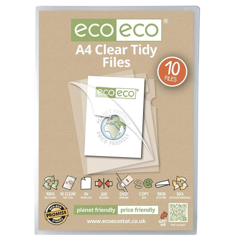 A4 Clear Tidy Files - Art & Office