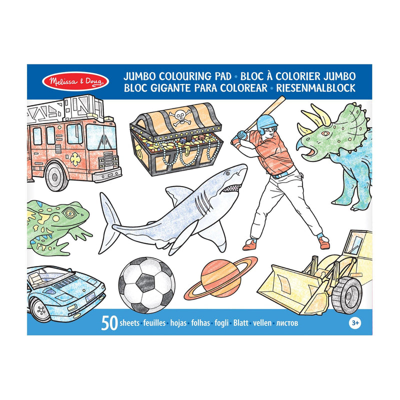 Jumbo Colouring Pads - Art & Office