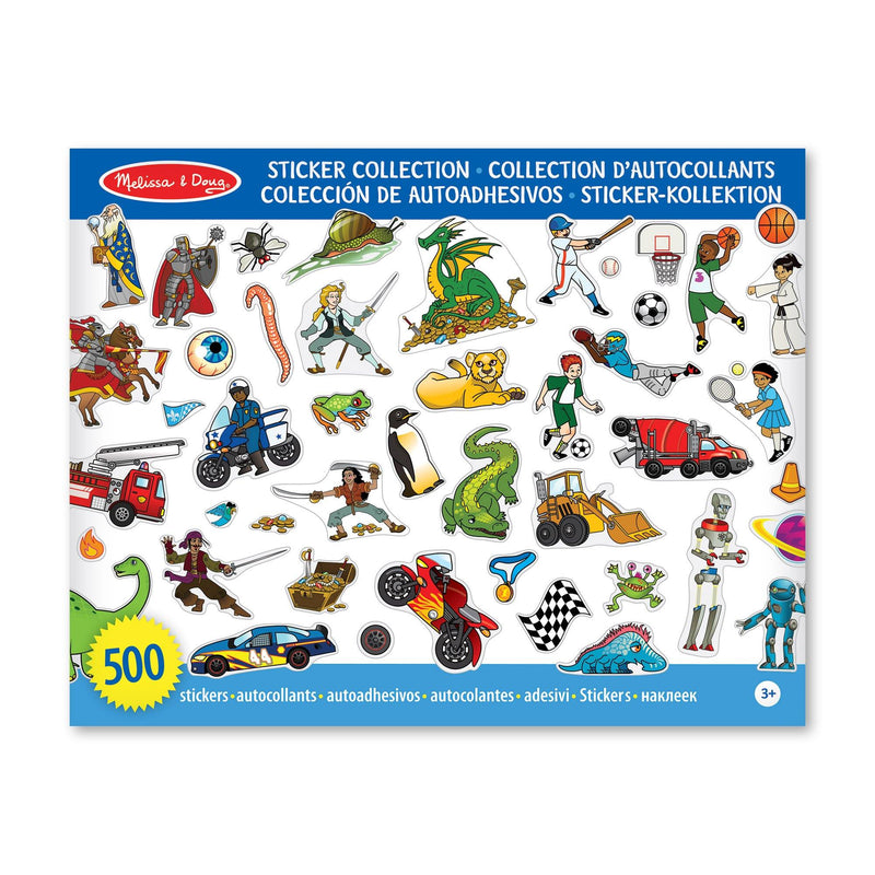 Vehicles & Dinosaurs Sticker Collection - Art & Office