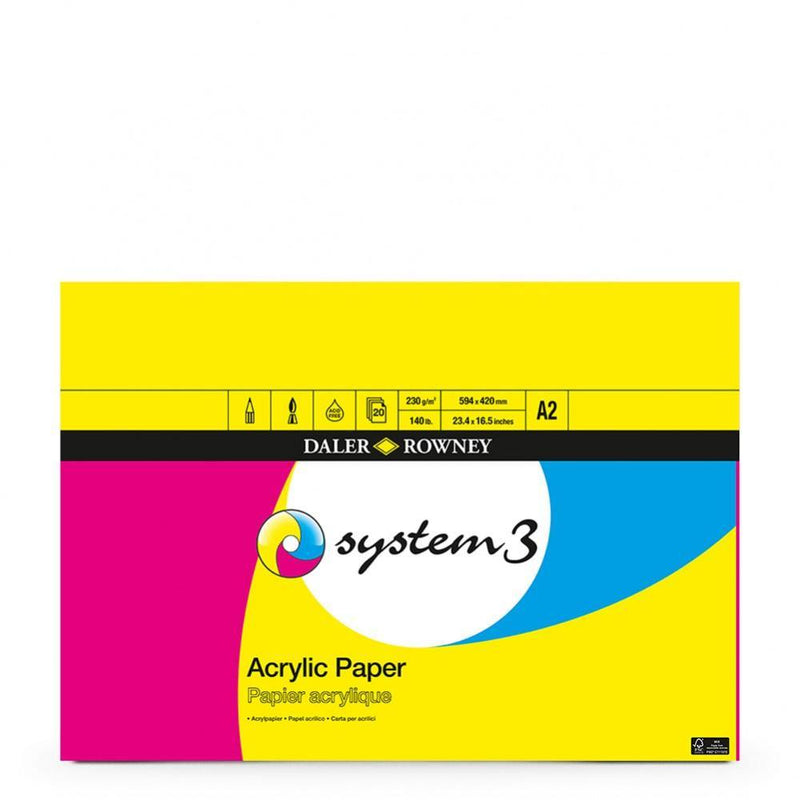 System 3 Acrylic Pad - Art & Office
