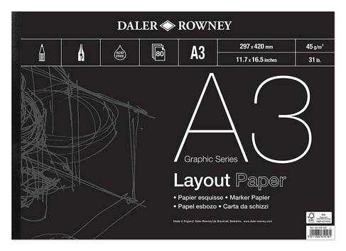 Graphic Series Layout Pad - Art & Office
