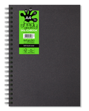 Shady Black Paper Spiral Sketchbook