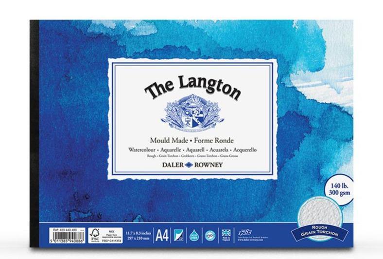 Langton Rough Watercolour Pad - Art & Office