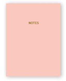 A6 ColourBlock Notebooks
