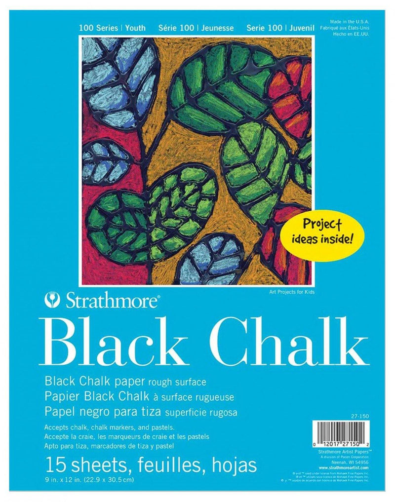 STR 100 Black Chalk Pad - Art & Office
