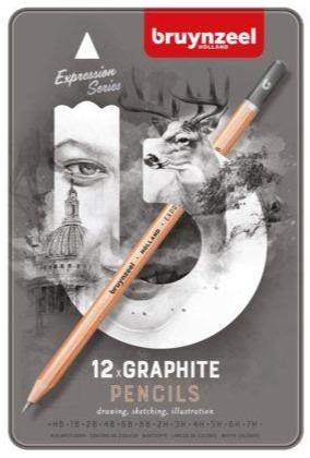 Expression Graphite Pencil Tins - Art & Office