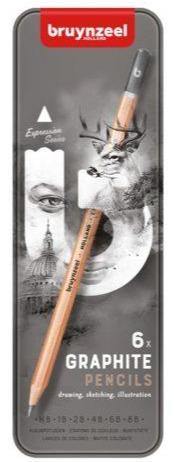 Expression Graphite Pencil Tins - Art & Office