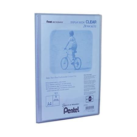 A4 Clear Display Books - 20 Pockets - Art & Office