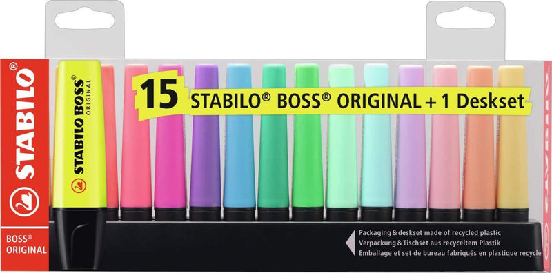 BOSS ORIGINAL Deskset - Set of 15 - Art & Office