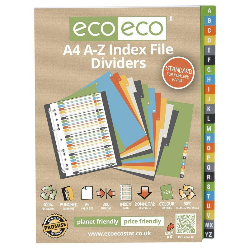 A4 A-Z File Dividers - Art & Office