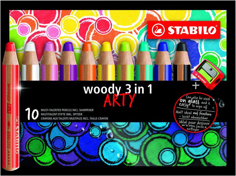 Woody 3 in 1 - Set of 10 - Art & Office