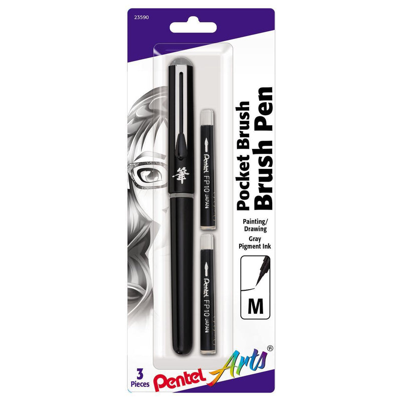 Pocket Pigment Ink Brush Pen - Art & Office