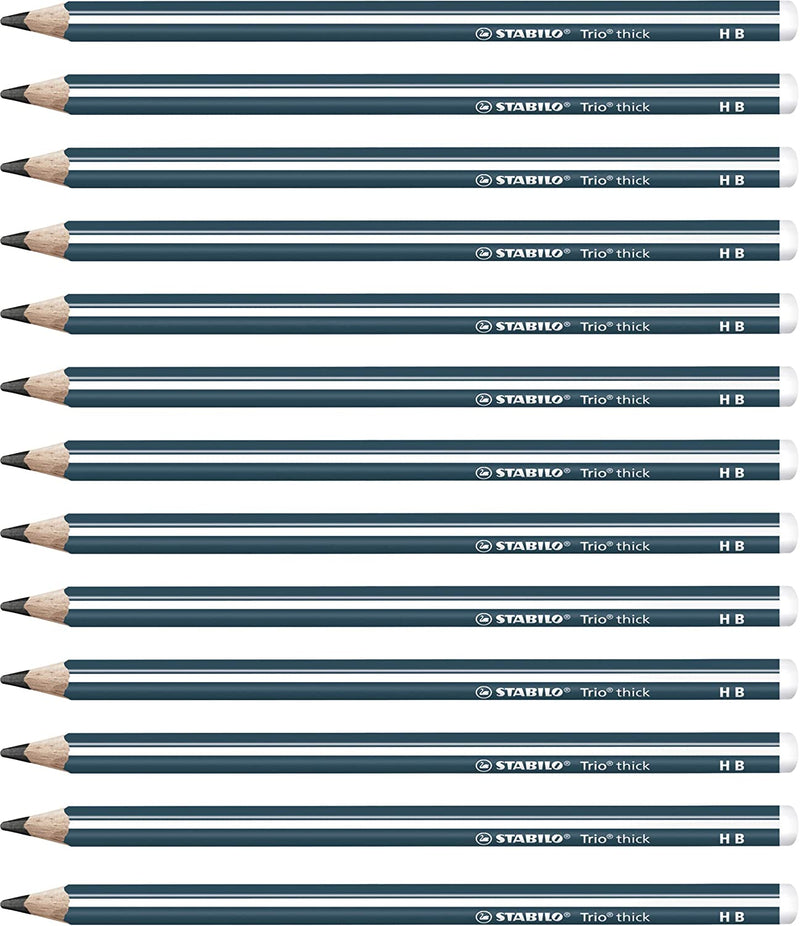 Trio Thick Graphite Pencils