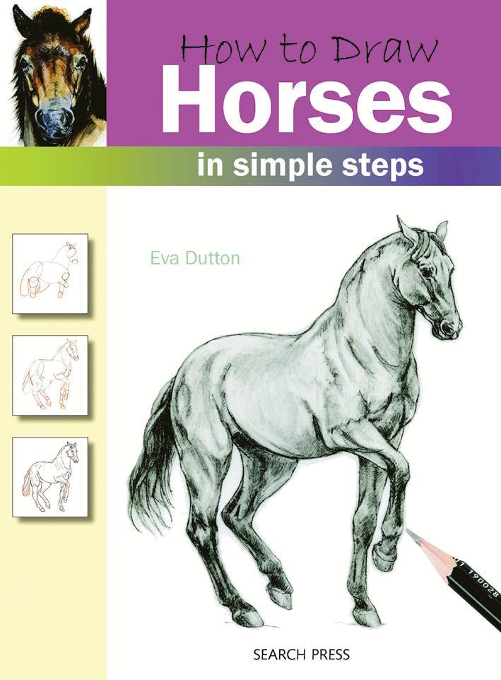 How to Draw in Simple Steps - Horses - Art & Office