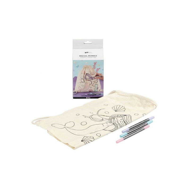 Magical Mermaid Fabric Painting Kit