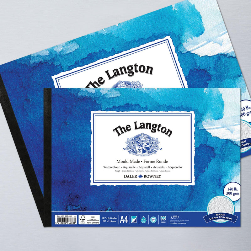 Langton Rough Watercolour Pad - Art & Office