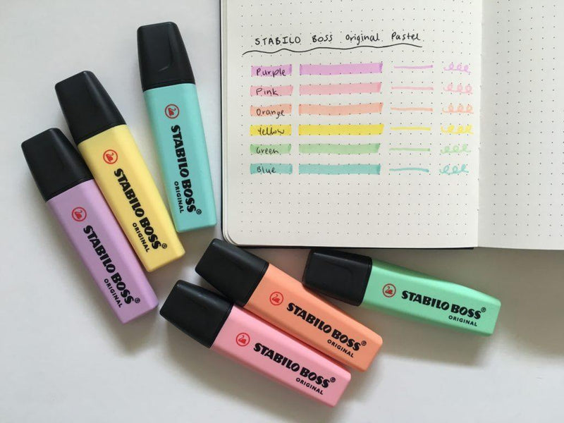 BOSS Pastel Highlighters - Art & Office