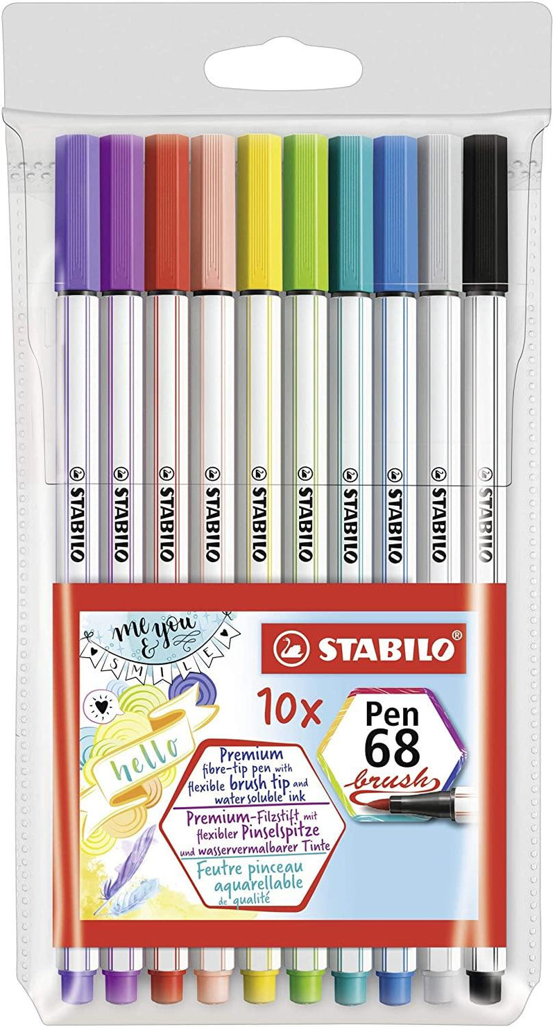 Pen 68 Brush - Set of 10 - Art & Office