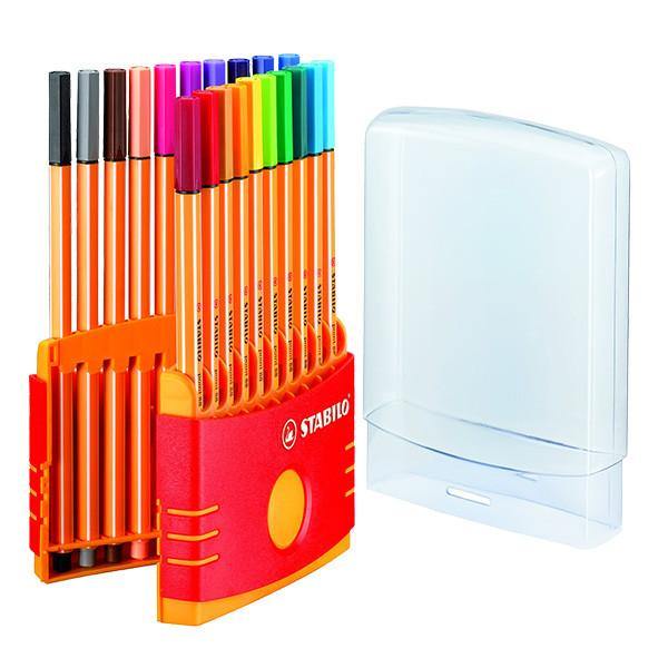 point 88 Fineliner - Set of 20 - Art & Office