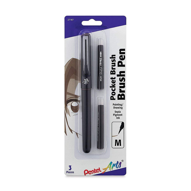 Pocket Pigment Ink Brush Pen - Art & Office