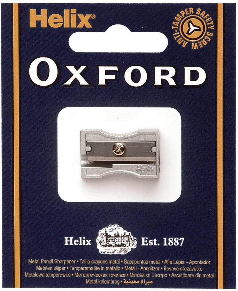 Oxford Single Metal Sharpener - Art & Office