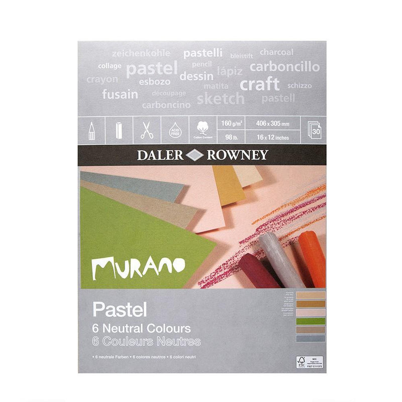 Murano Neutral Pastel Pad - Art & Office