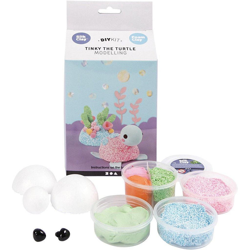 Tinky the Turtle Foam Clay Kit - Art & Office