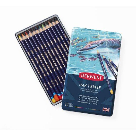 Inktense Pencils - Tin of 12 - Art & Office