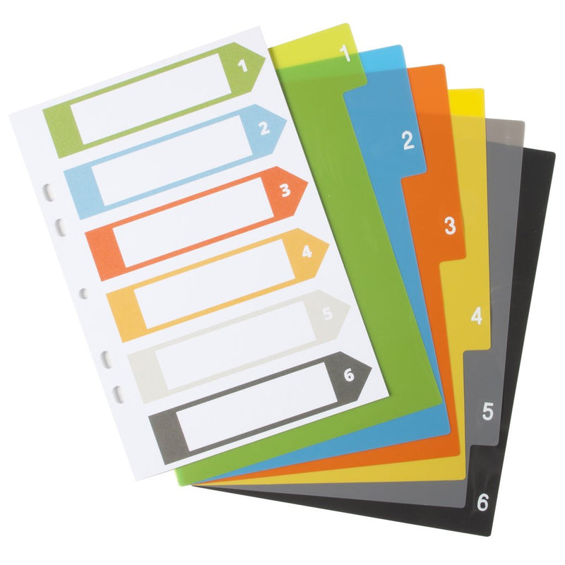 A5 File Dividers